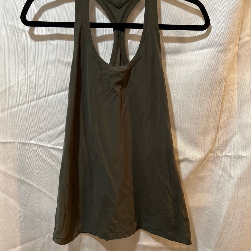 Lululemon green tank top